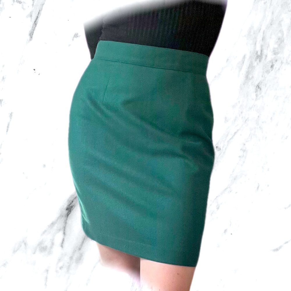 United Colors Of Benetton Vintage Wool Pencil Skirt